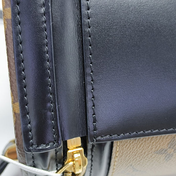 CANNES PM Monogram Coated Canvas Brown