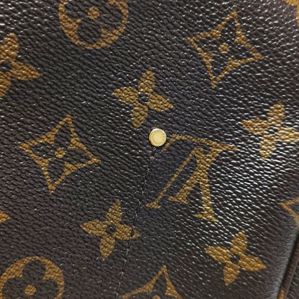 FAVORITE PM Monogram Coated Canvas Brown
