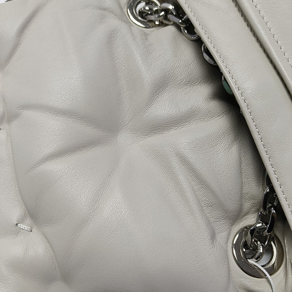 Lambskin Shoulder Bag White