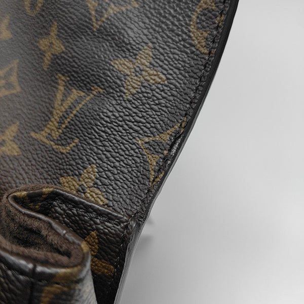 MÉTIS MM Monogram Coated Canvas Brown