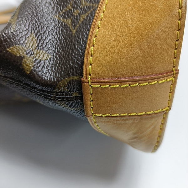LOCKIT PM Monogram Coated Canvas Brown