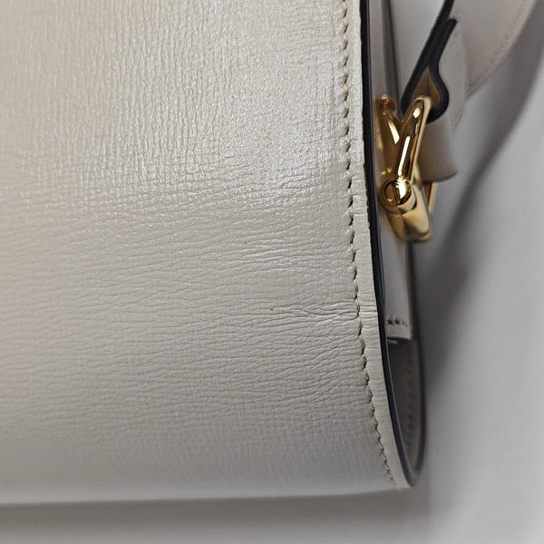Horsebit 1955 Small Calfskin White