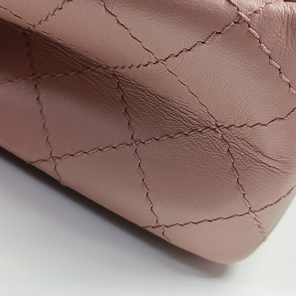 2.55 225 (small) Quilted Vintage Calf Pink