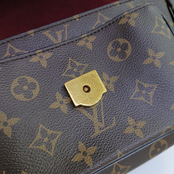 PASSY Monogram Coated Canvas Brown