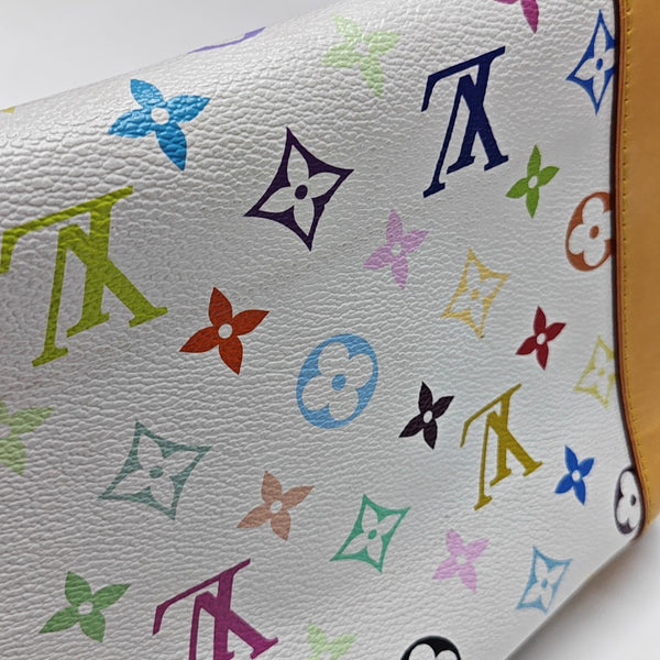 LV × TM PRISCILLA Monogram Coated Canvas White