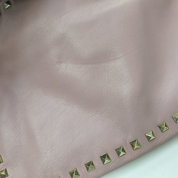 Rockstud Calfskin Pink