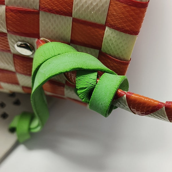 Special Material Bucket Bag Multicolor