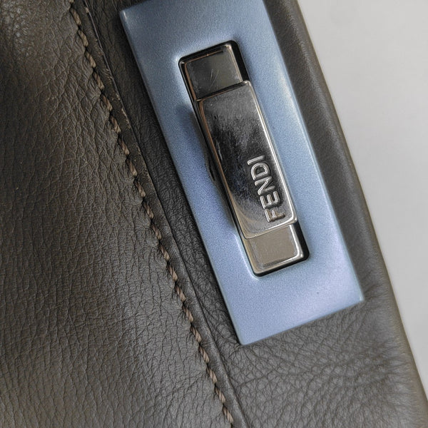Peekaboo Medium Calfskin Gray