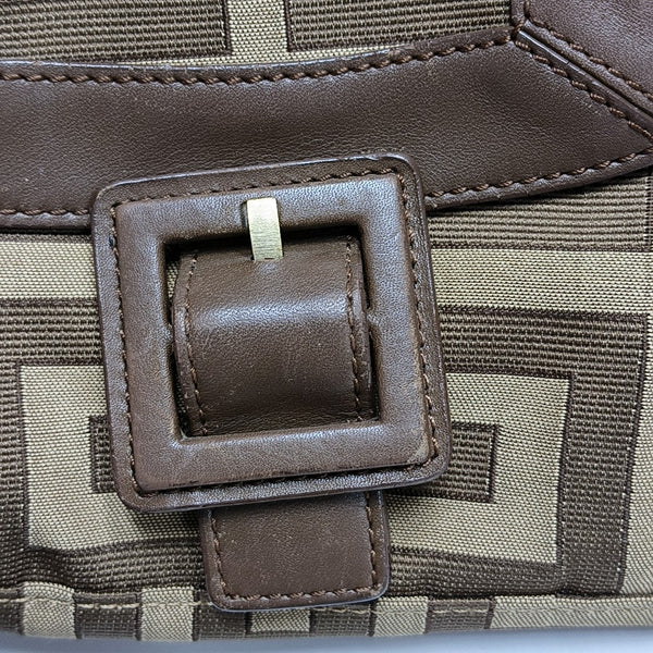 Canvas Shoulder Bag Brown
