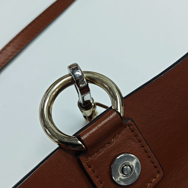 Faye Mini Calfskin Brown