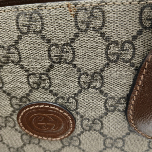 Retro Small Monogram Coated Canvas Brown