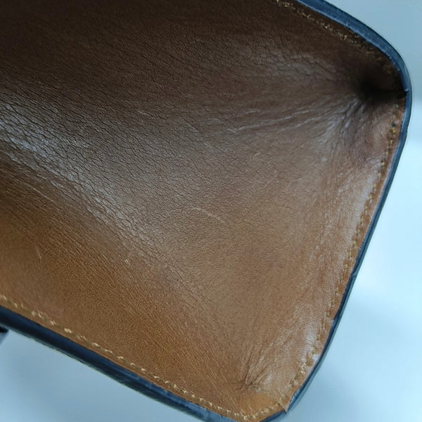 Candado Mediano Monograma Lona Revestida Beige