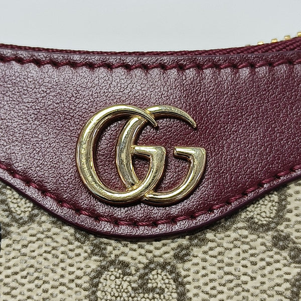 Monogram Fabric Top Handle Bag Mini Brown