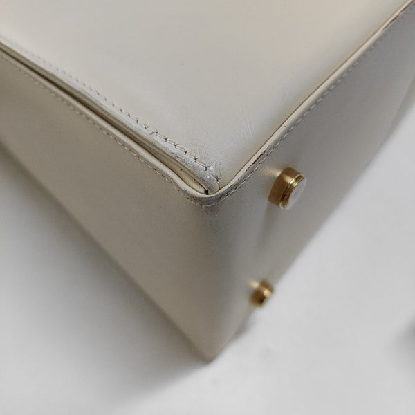 Kelly Calfskin Beige