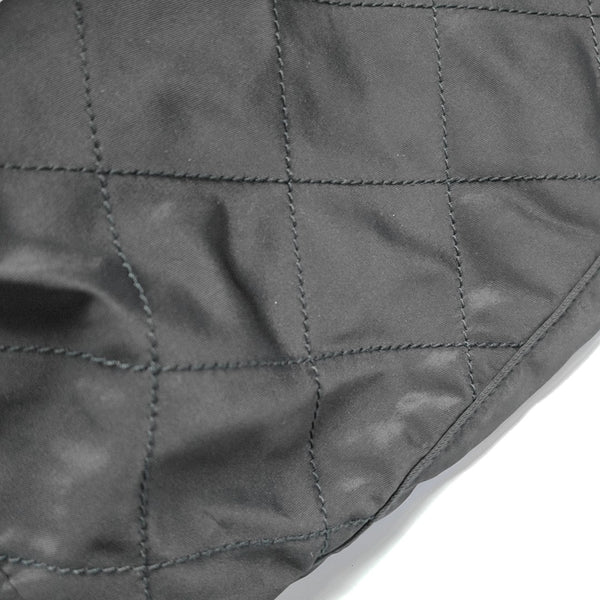 Nylon Shoulder Bag Black