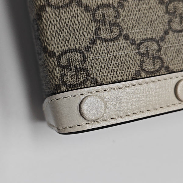 Horsebit 1955 Mini Coated Canvas Beige