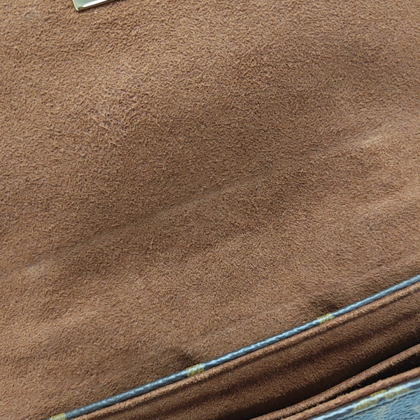 LOCKY BB Monogram Coated Canvas Brown