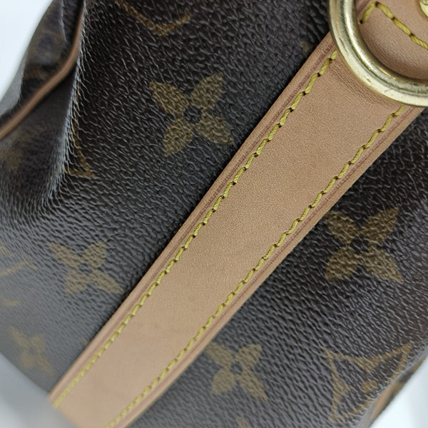 SPEEDY 25 Monogram Coated Canvas Brown