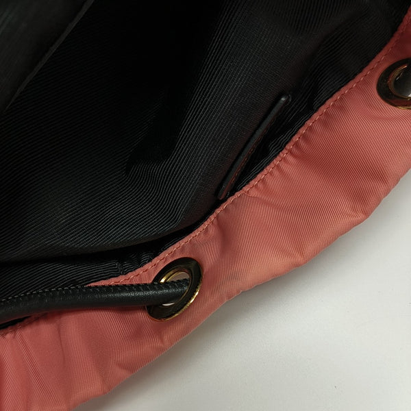 The Rucksack Medium Nylon Pink