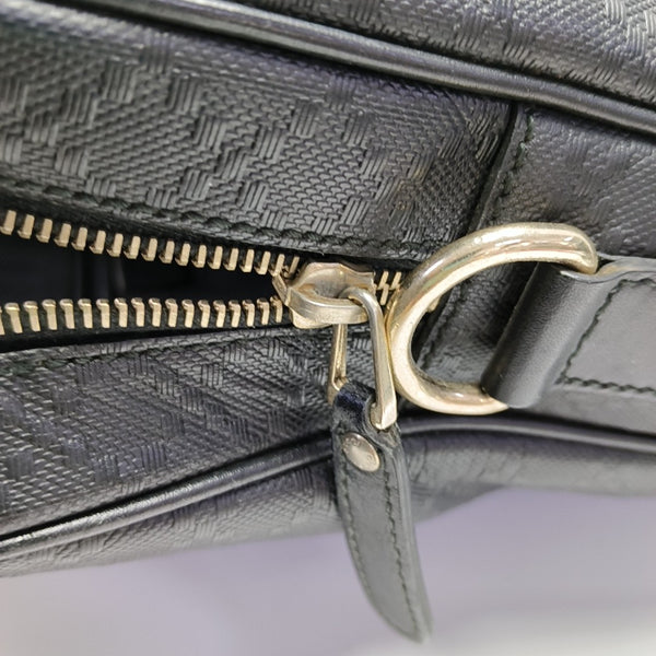 Diamante Quilted Calfskin Black