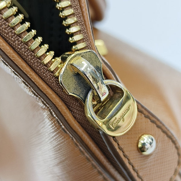 Darina Calfskin Brown