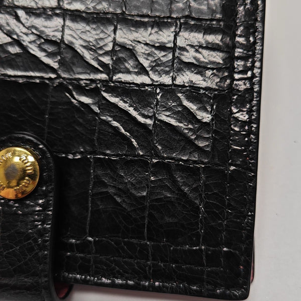 Calfskin Wallet Black