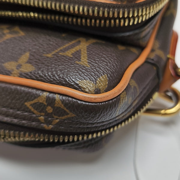 NIL Monogram Coated Canvas Brown