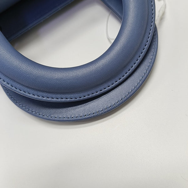 Lady Dior Small Cannage Lambskin Blue