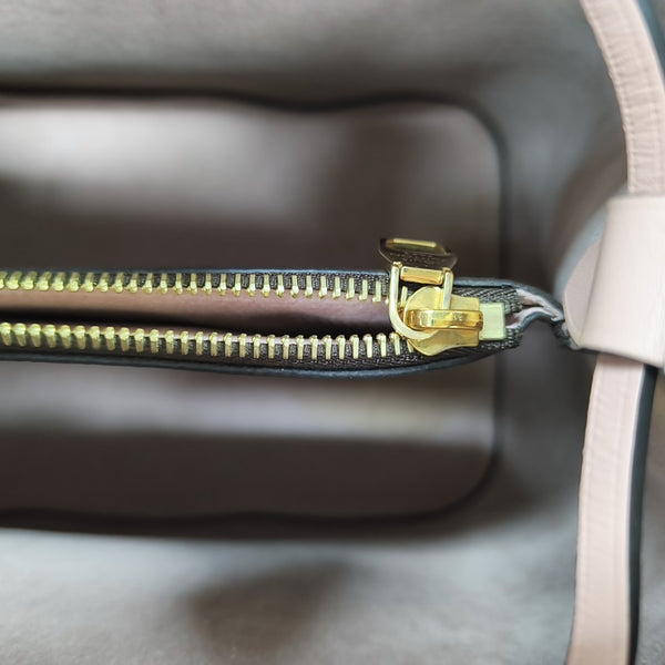 NÉONOÉ MM Monogram Coated Canvas Brown