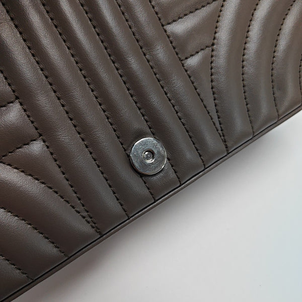 Diagramme Quilted Calfskin Gray