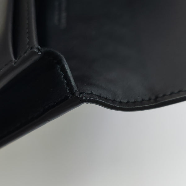 Calfskin Wallet Black