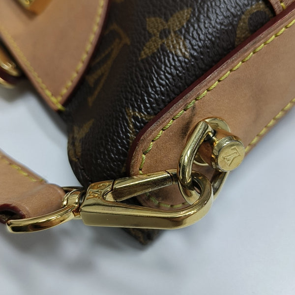 DUFFLE Monogram Coated Canvas Brown