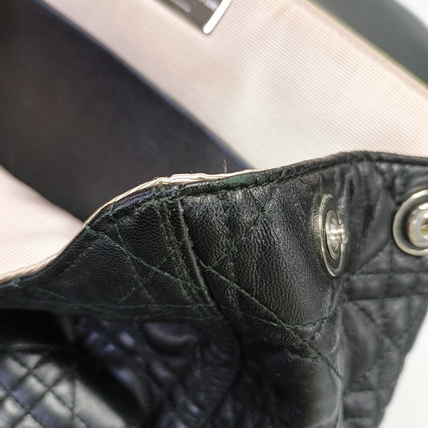 Stardust Cannage Lambskin Black