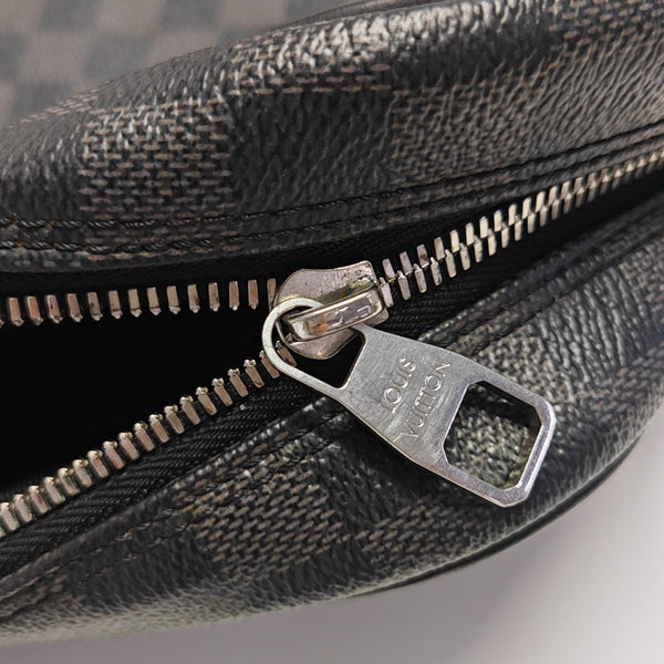 DAYTON MM Damier Graphite Coated Canvas Gray