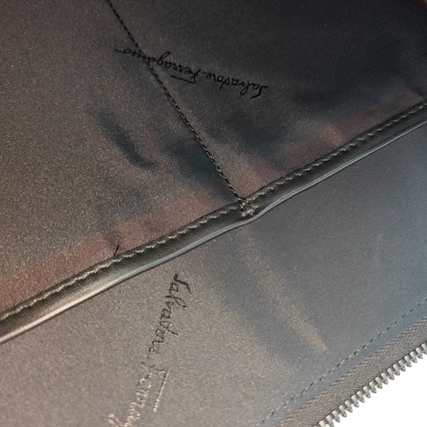 Calfskin Top Handle Bag Black