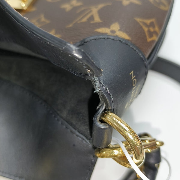 TWINNY Monogram Coated Canvas Brown