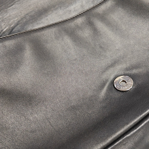Lambskin Shoulder Bag Black