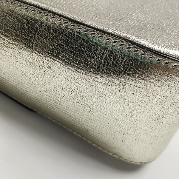 Gancino Calfskin Silver