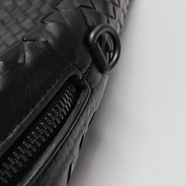 Calfskin Crossbody Bag Black