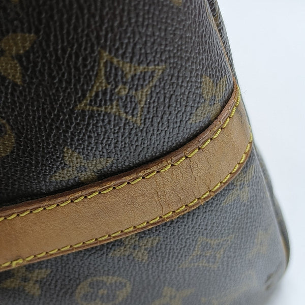 SAC SOUPLE 55 Monogram Coated Canvas Brown