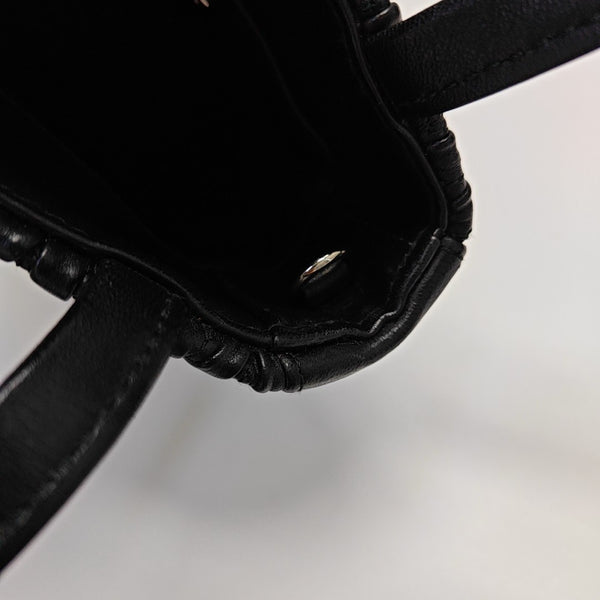 Matelassé Quilted Lambskin Black