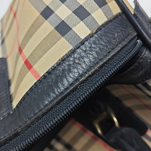 Canvas Top Handle Bag Beige