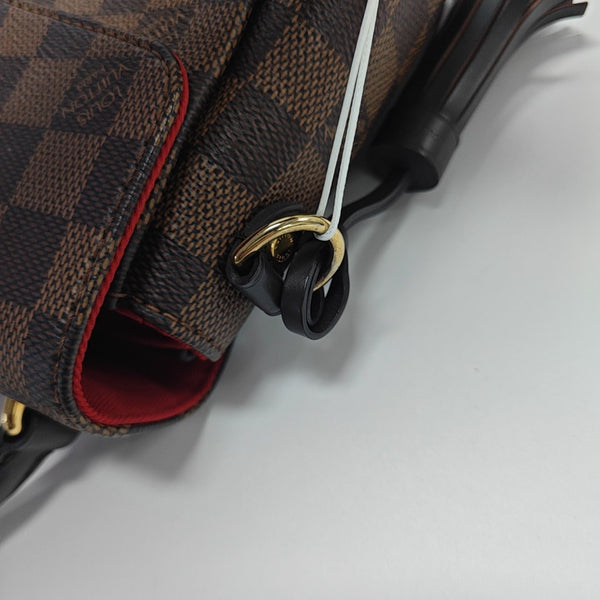 CROISETTE Damier Ebene Coated Canvas Brown