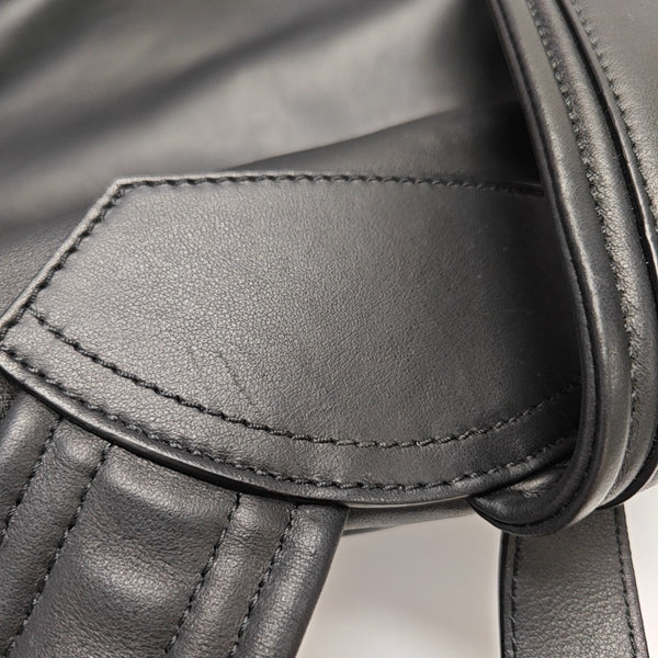Calfskin Backpack Black