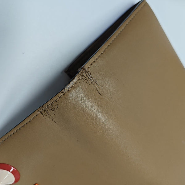 Kan I Mini Calfskin Brown
