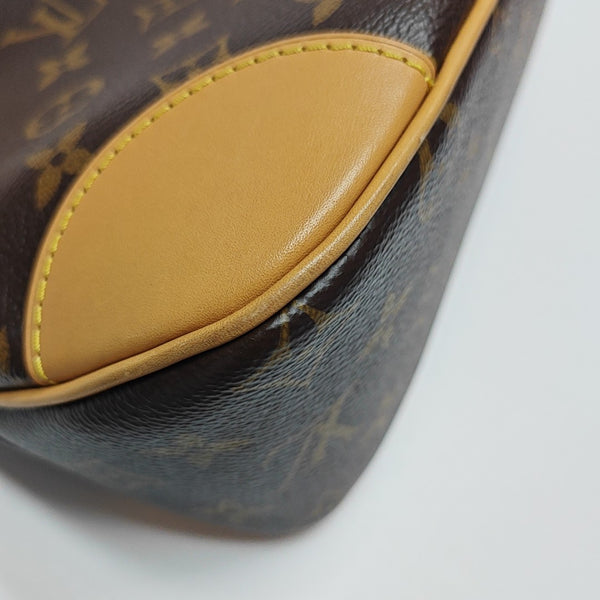 BOULOGNE Monogram Coated Canvas Brown
