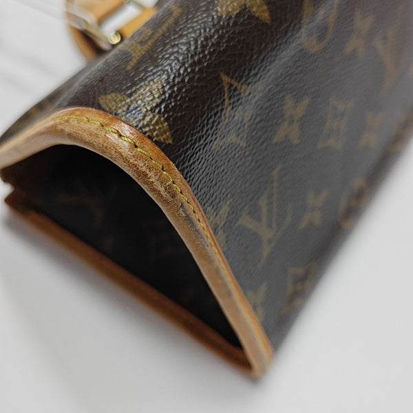 POPINCOURT Monogram Coated Canvas Brown