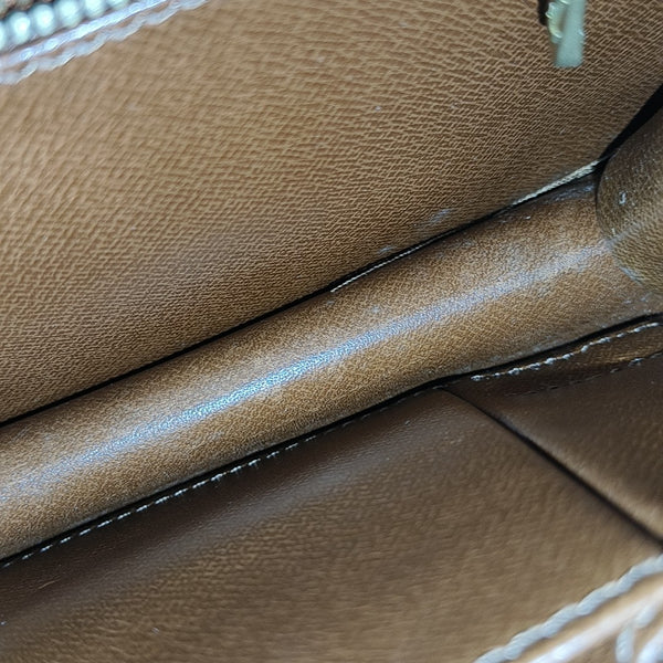 DAME Monogram Coated Canvas Brown
