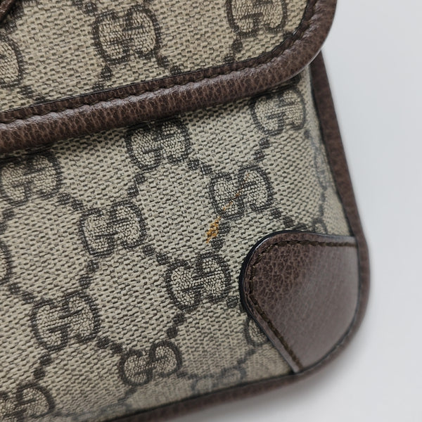 Neo Vintage Small Monogram Coated Canvas Beige
