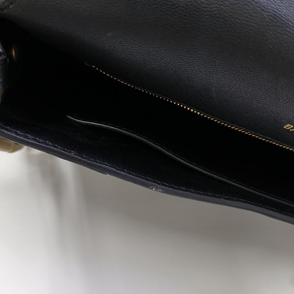 Downtown Small Calfskin Black
